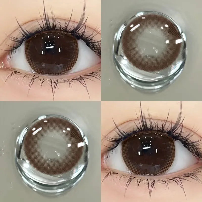 Red Bean Chestnut Contact Lenses(12 months wear)