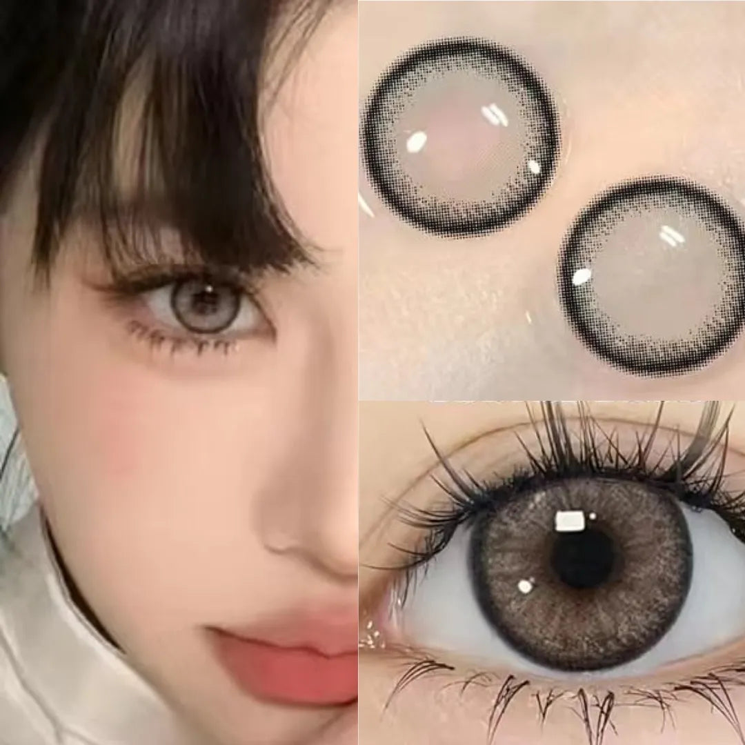 New Black 14.2mm Contact Lenses(6 months wear)