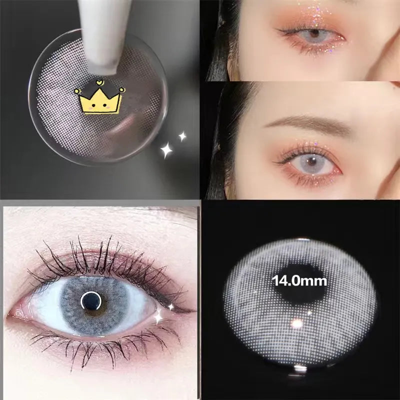 Favor Grey Contact Lenses(12 months wear)