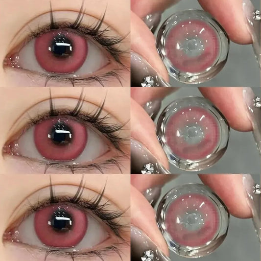 Red Coconut Jelly Contact Lenses(6 months wear)