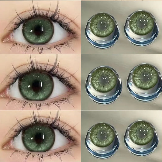 New Green Contact Lenses(6months wear)