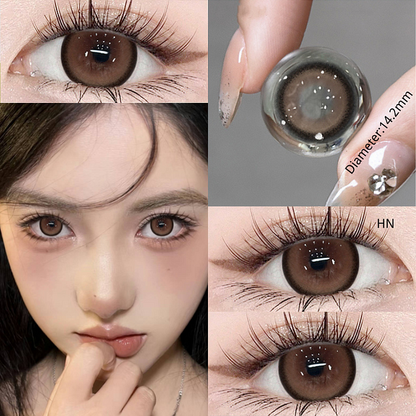 Champagne Brown Contact Lenses(6 months wear)