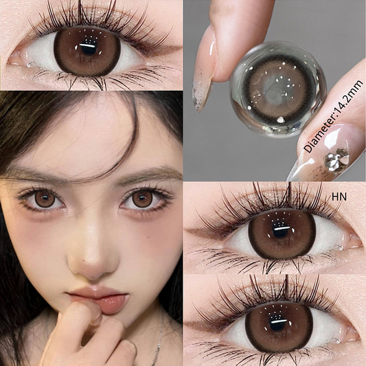 Champagne Brown Contact Lenses(6 months wear)