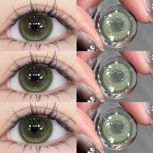 Fog Green Contact Lenses(6 months wear)