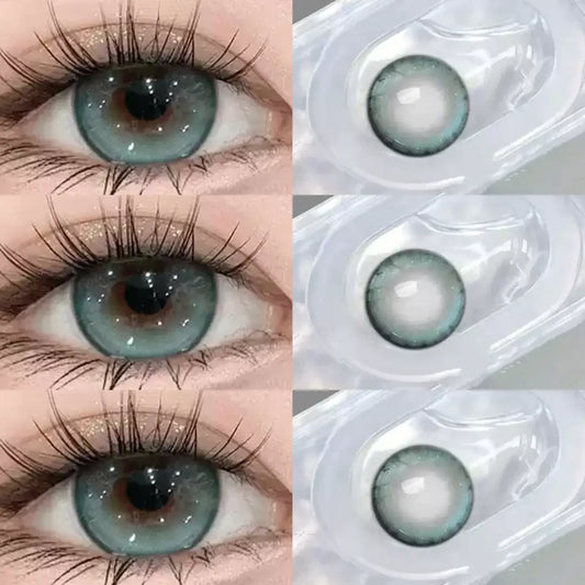 Gravitational Light Sensing Green Contact Lenses(6 months wear)