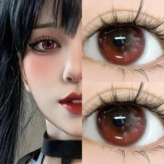 Angry Tomato Contact Lenses(6 months wear)