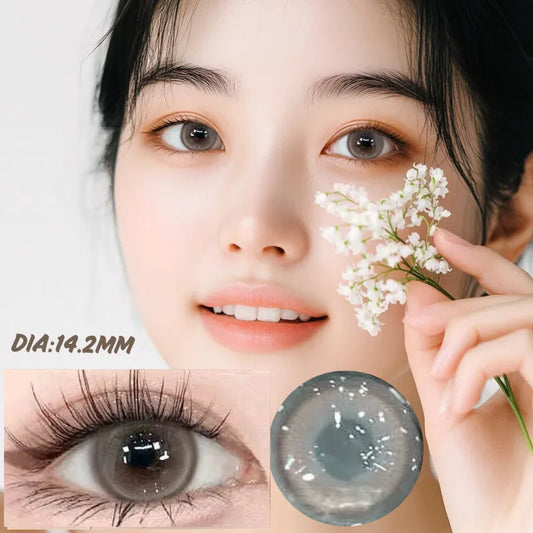 Sunset Cheese 14.2mm Contact Lenses(6months wear)
