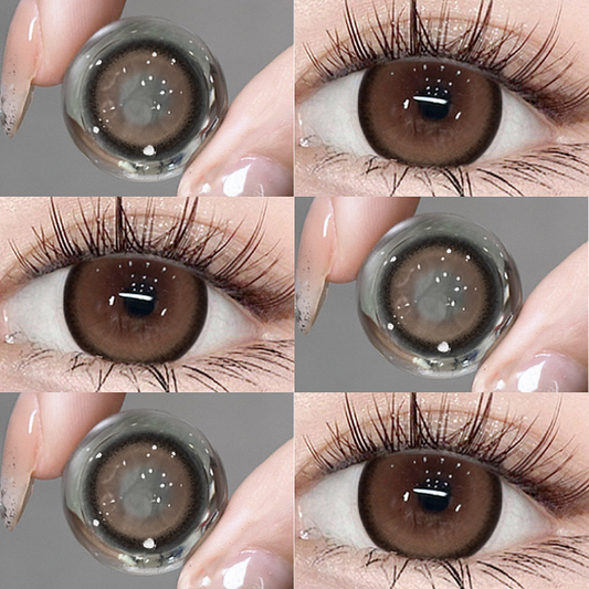 Champagne Brown Contact Lenses(6 months wear)