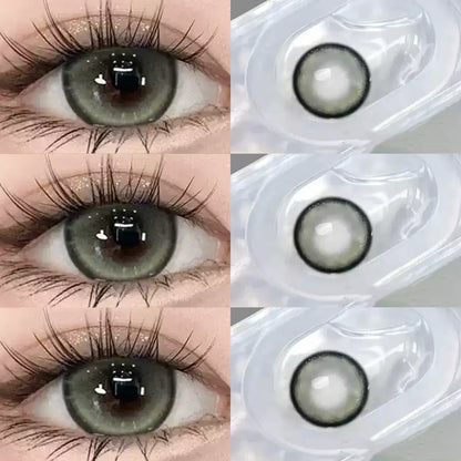 Soft Mist Donut Green Contact Lenses(6 months wear)
