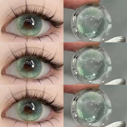 Alice Green Contact Lenses(6 months wear)