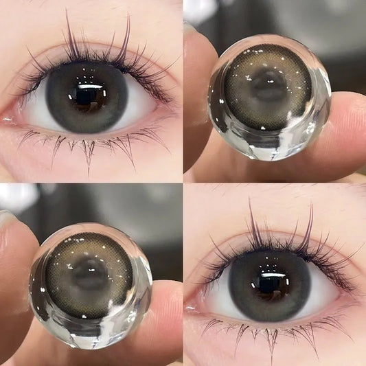 Moist Olive Green 14.5mm Contact Lenses(6 months wear)