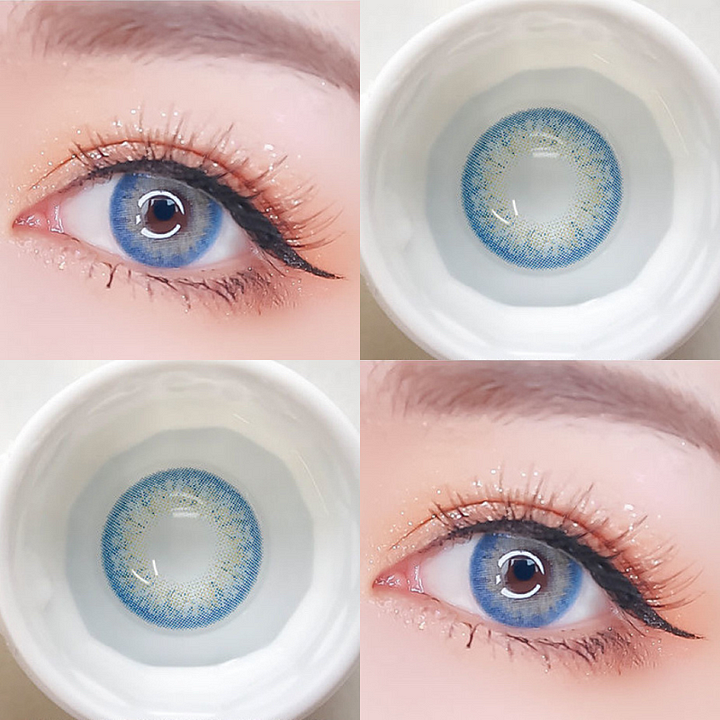 Cat Blue Contact Lenses(12 months wear)