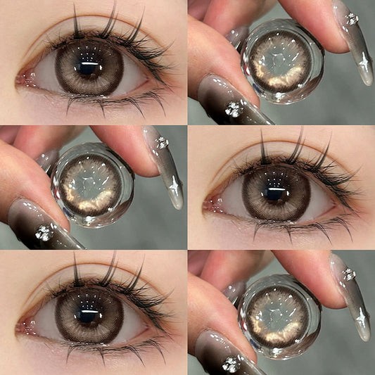Coffee Brown Contact Lenses(6 months wear)