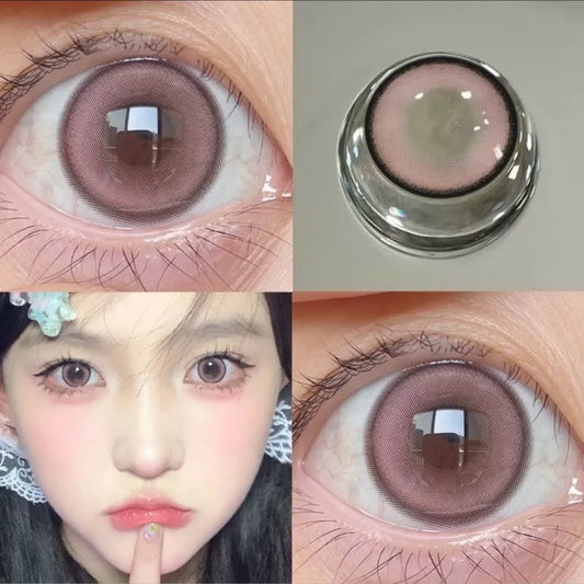 Strawberry Chupa Chups Contact Lenses(6 months wear)