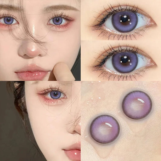 Purple Sweet Potato Contact Lenses(6 months wear)