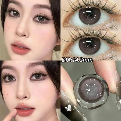 Pink Violet 14.2mm Contact Lenses(6 months wear)