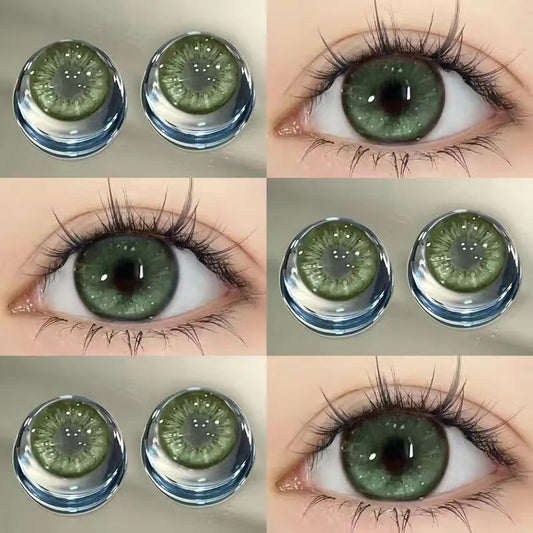 New Green Contact Lenses(6months wear)